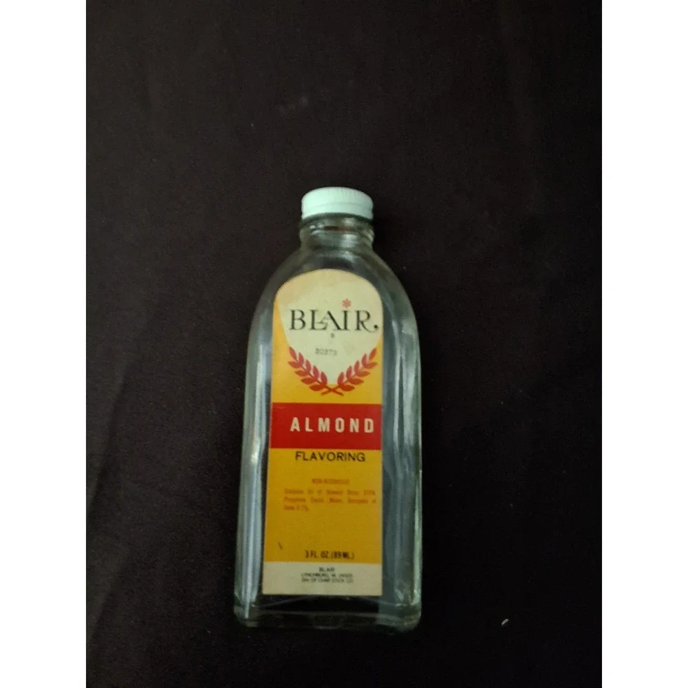 Lot Of 5 Vintage Blair Flavoring Bottles #21962 #72354 #80626‎ #80737 #71227 GVC